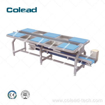 6 station fruit/vegetable picking conveyor